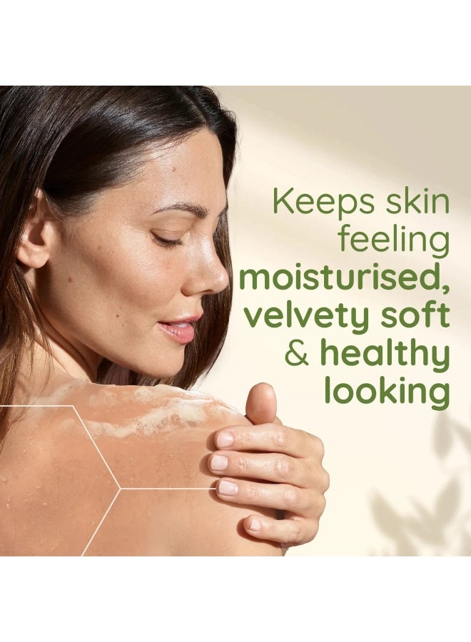 غسول الجسم المرطب اليومي من أفينو - المشمش والعسل 300 مل - Image 2