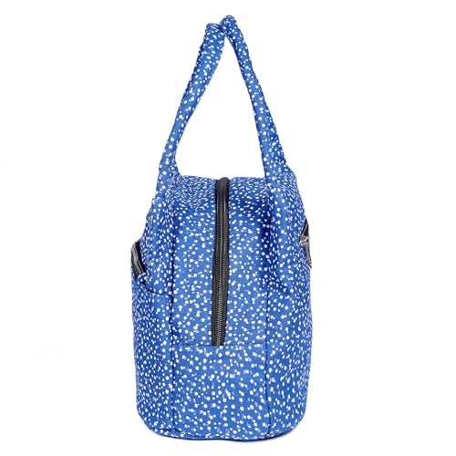 ENSAC Women’s Printed Fabric Handbag | Trendy Shoulder Bag for Daily Use | Lightweight, Spacious & Stylish Purse for Office, Shopping, & Travel - Image 5