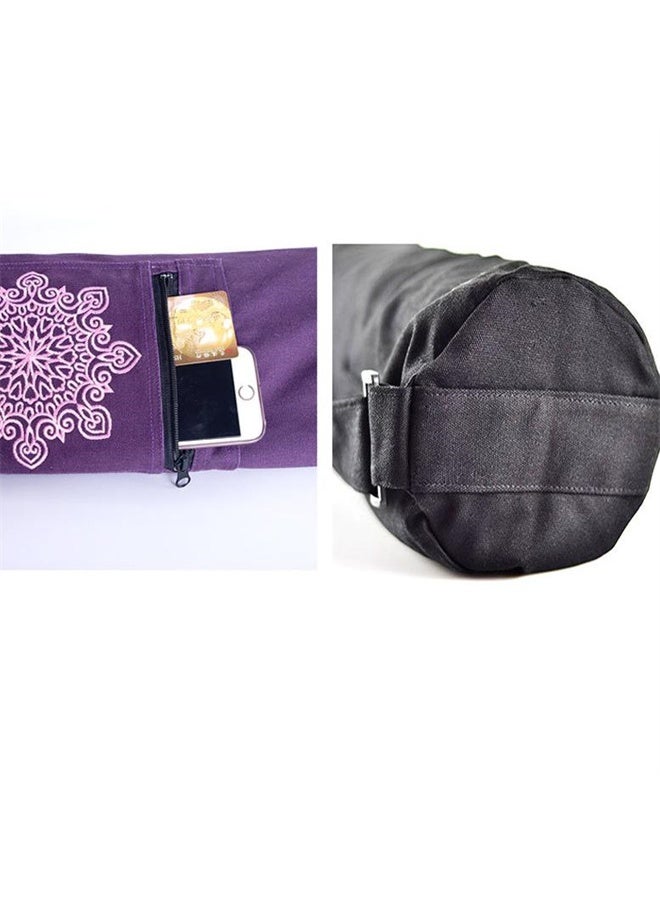 HOMESTAR Fashion Printed Yoga Mat Bag – Carrier with Adjustable Strap & Front Pockets - Image 3