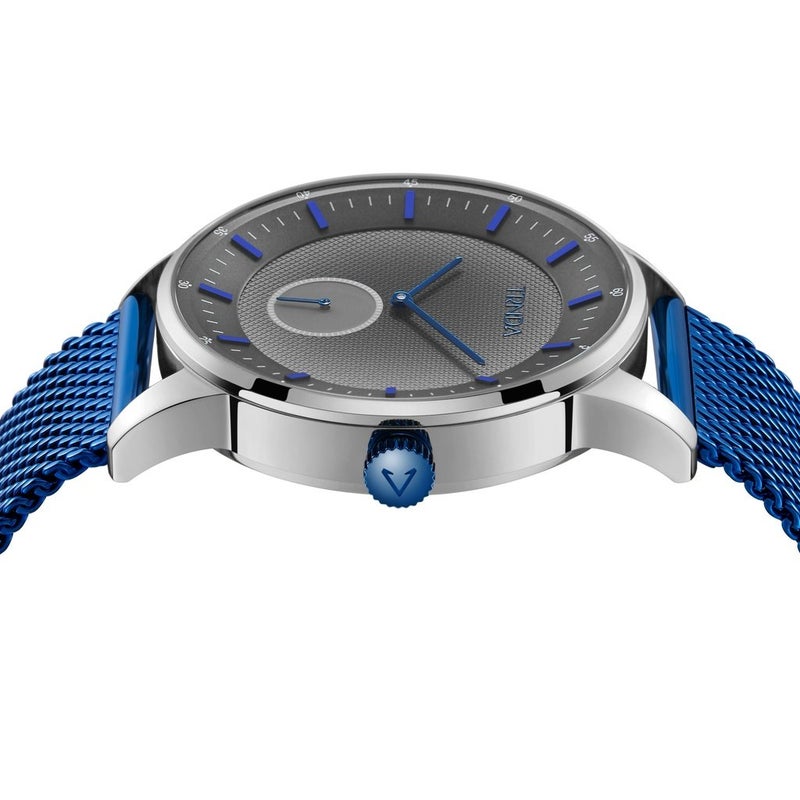 TRNDA STAINLESS STEEL MENS WATCH - TIMELESS BLUE MESH & GRADIENT DIAL FASHION STATEMENT - Image 3