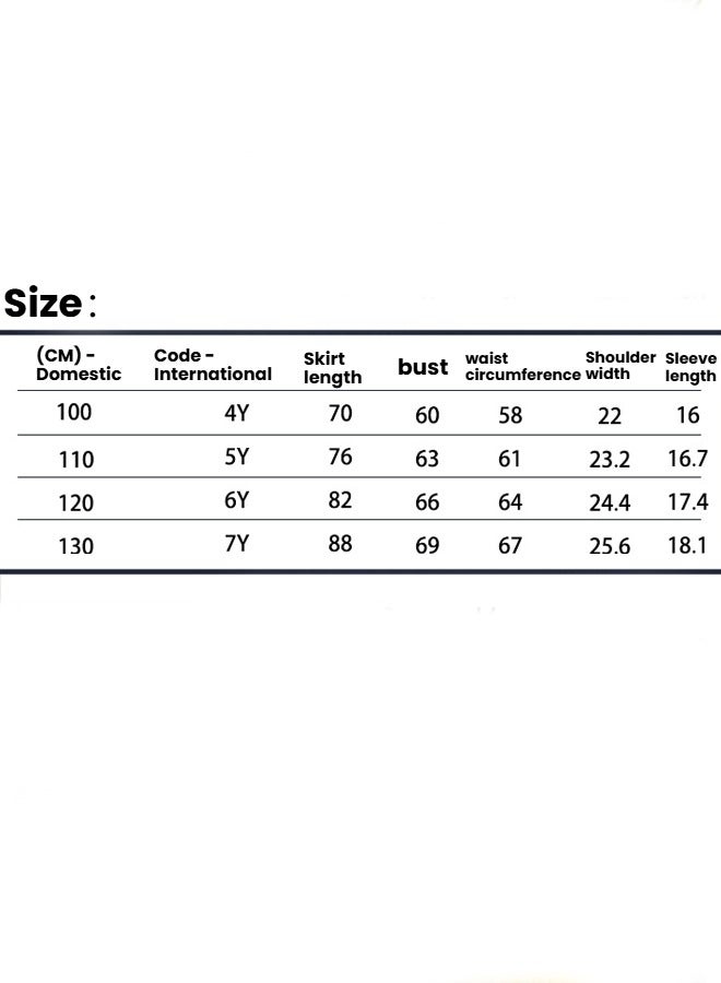 عام فساتين الفتيات في العروض المهرجانية هي فساتين من الشبكة المضغوطة. فساتين أطفال على نمط سنواء الثلج وهي مناسبة لللباس المخصص للمناسبات والاحتفالات. - Image 4