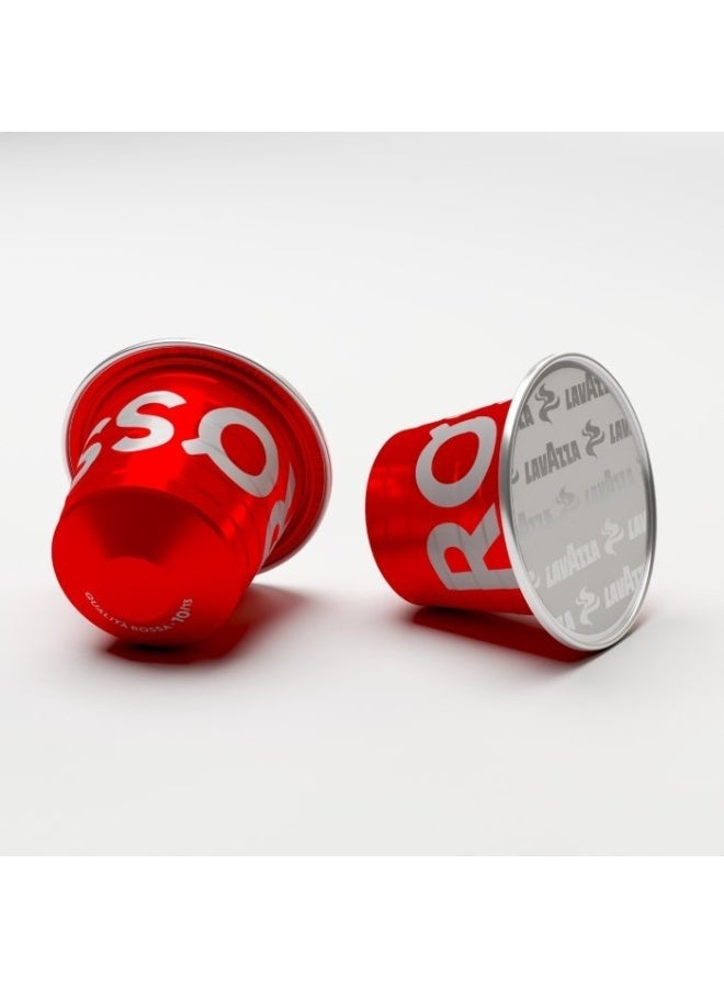 Lavazza Nespresso Compatible Qualita Rossa 10 Coffee Capsules 57g - Image 3