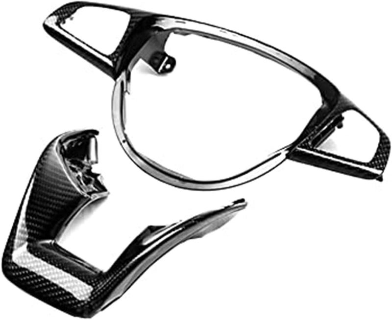 DEMULAX Carbon Fiber Steering Wheel Trim Cover for Mercedes-Benz - Image 3