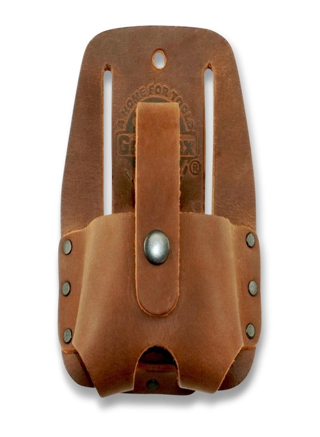 Graintex LH2305 Measuring Tape Holder Top Grain Leather, Wide Belt Tunnel Slot - Image 1
