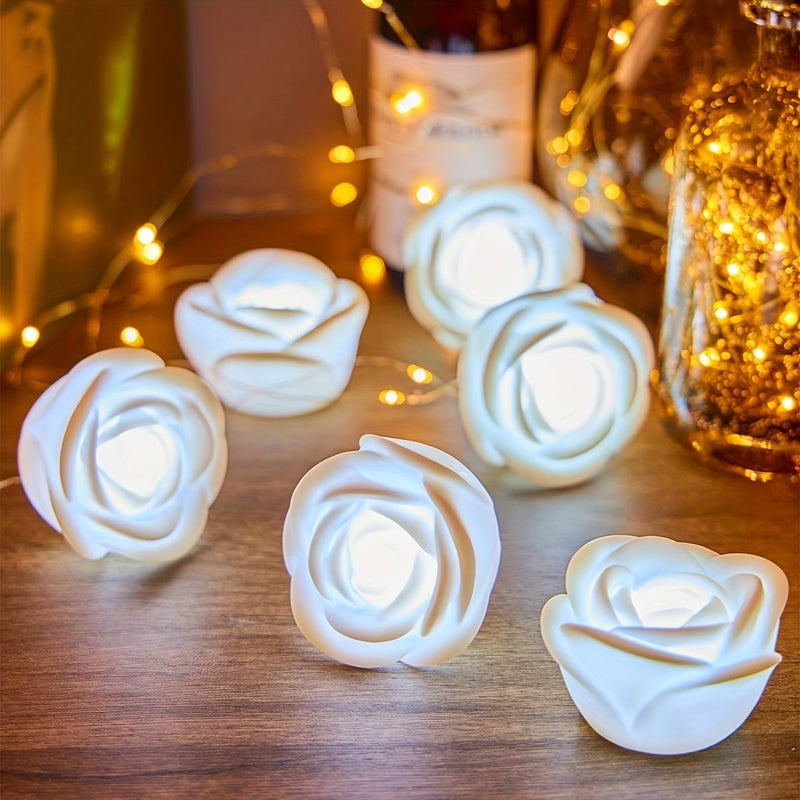 6 Pack Glowing Decorative Night Lights for Home Tabletop Wedding and Valentine's Day Scene - Image 4