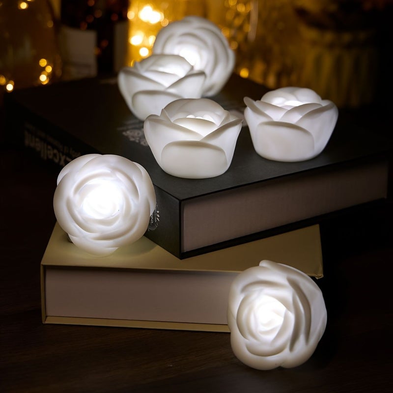6 Pack Glowing Decorative Night Lights for Home Tabletop Wedding and Valentine's Day Scene - Image 5