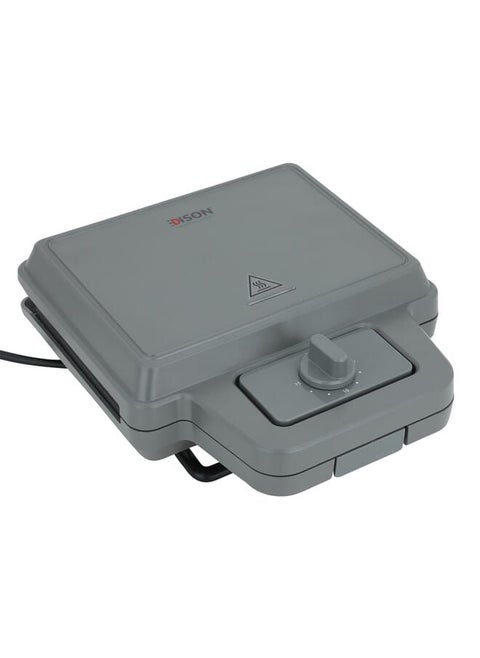 Sandwich Maker & Waffle Dark Gray 2 in 1 heat control 800 watts