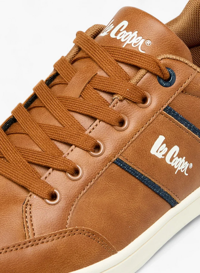 Lee Cooper Mens' Panelled Lace-Up Sneakers