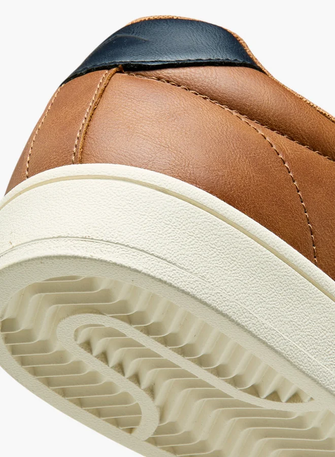 Lee Cooper Mens' Panelled Lace-Up Sneakers