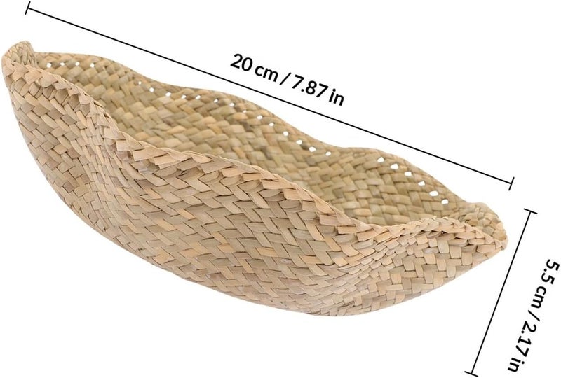 KICHOUSE Woven Lamp Shade Lantern Pendant Lampshade Straw Braided Hanging Light Cover Rustic Boho Decor for Living Room Bedroom - Image 2