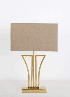 Elsheikh saad Modern Gold Rectangular Infinity Table Lamp 