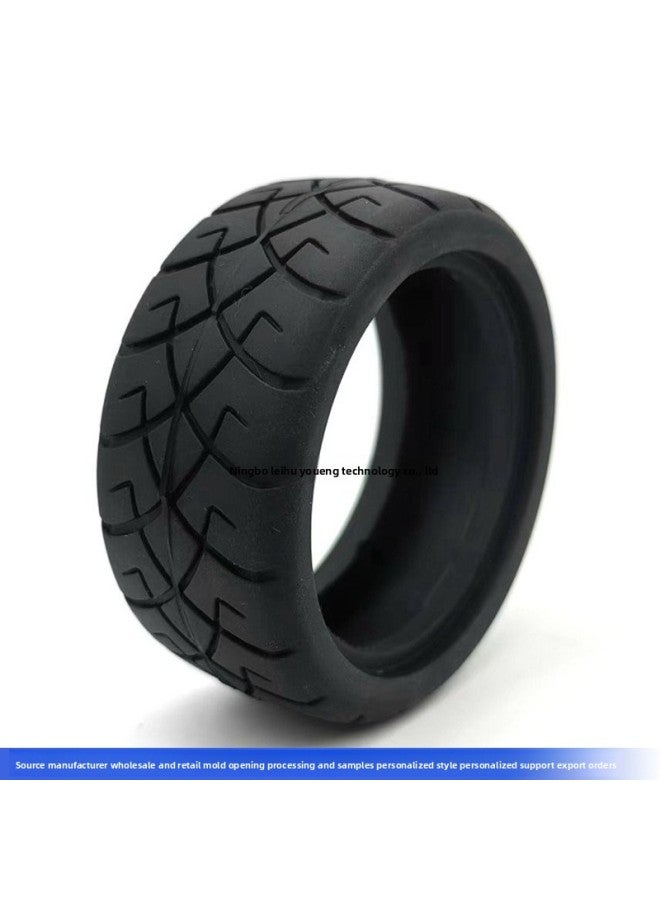 1:10 RC Remote Control Car Model Car Road Tire Tire Skin Wear-resistant Non-slip Flat Sports Car Racing Street Tire 