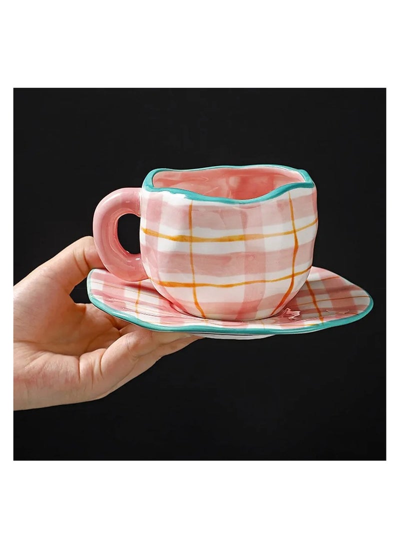 Qahwa Ceramic Coffee Mug with Handle  - Image 3