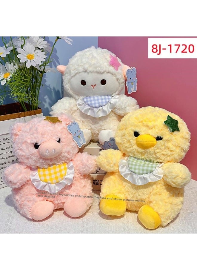 Generic - Tong Xi Doll Machine Grasping Doll Doll Machine Doll Machine Doll Machine Used In Large Shopping Malls-Specifications:(8l-643y)tj-sh Chicken Leg Animal 21cm-Color:Randomly Mixed Colors (unit Price) - Image 1