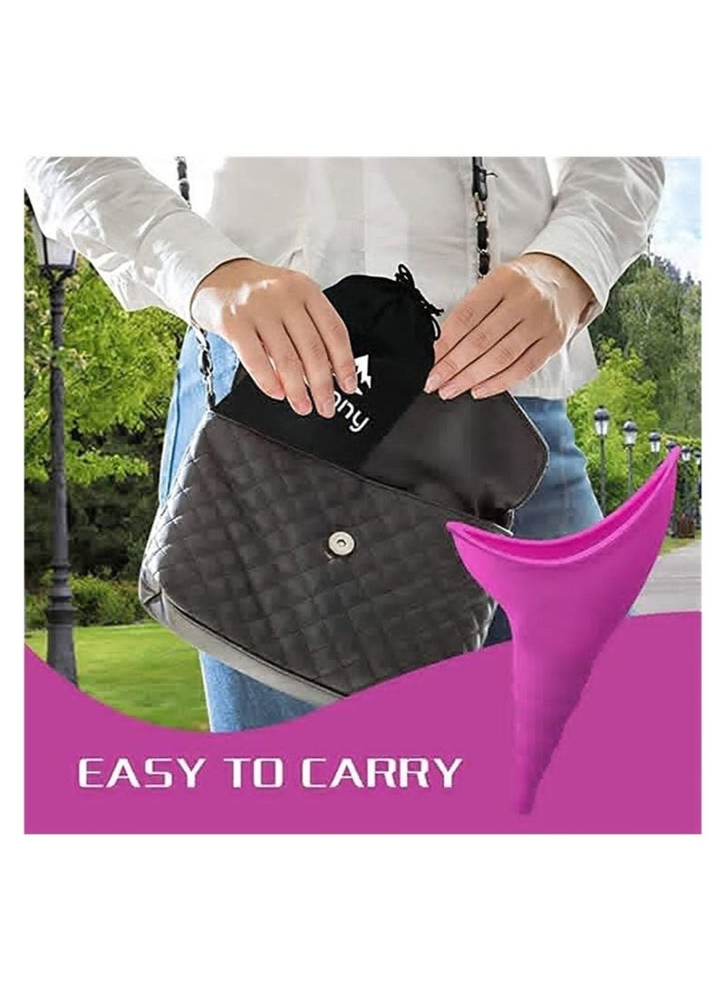 Female Urination Device, Portable Urinal, Reusable Urinal Funnel, Standing Funnel for Travel, Camping, Hiking, Outdoor Activities - Image 4