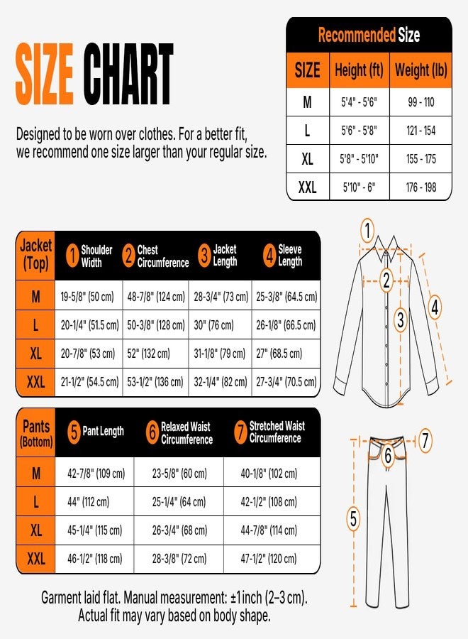 Oumurs motorcycle rain suit dark grey Large - Image 2