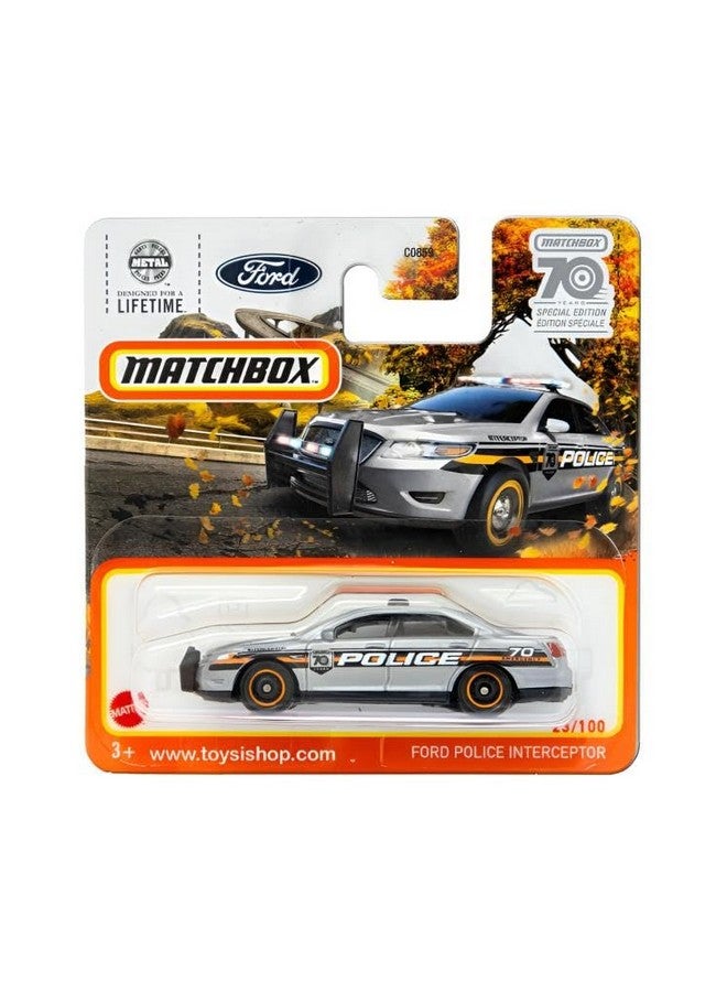 Matchbox Ford Police Interceptor, 70 Years Special Edition 23/100