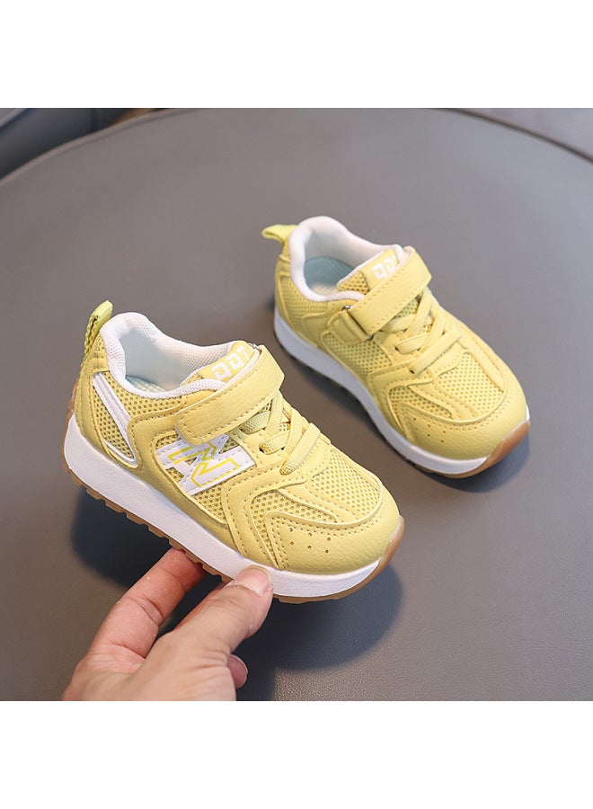 Children's Sports Shoes  Autumn New Style Girls' Shoes Breathable Mesh Casual Shoes Boys' Shoes Baby Shoes Single Shoes