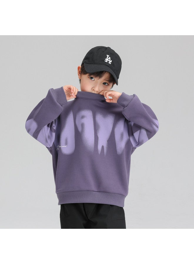 Zuoxi Boys' Hoodie Spring/fall Kids Pullover Top Sporty Comfortable Boys Autumn Fashionable Big Kids Clothing Trendy Fall Outfit - Image 4