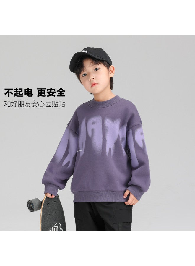 Zuoxi Boys' Hoodie Spring/fall Kids Pullover Top Sporty Comfortable Boys Autumn Fashionable Big Kids Clothing Trendy Fall Outfit - Image 3