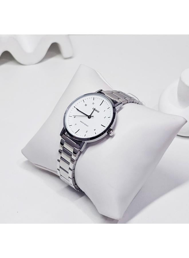 كاسيو ساعة تناظرية من الفولاذ المقاوم للصدأ LTP-VT03D-7BDF - Image 3