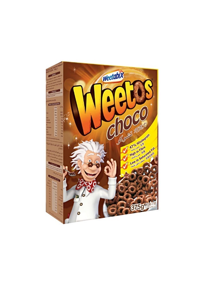 Breakfast Cereal, Weetos - 375g, UK