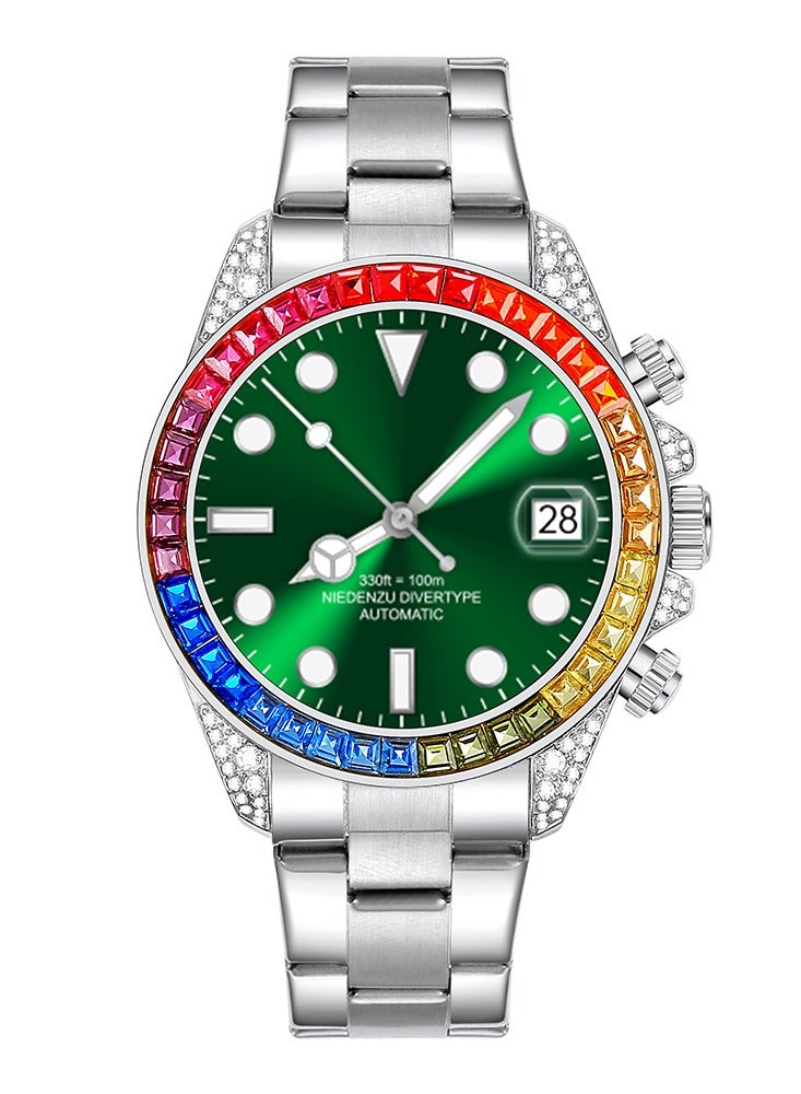 Smart Watch Z1 Pro 1.43‘’HD Touch Screen With Waterproof, Bluetooth Calling With Blood Pressure  Heart Rate Monitor, Sport Digital Smartwatch Diamond inlaid (Silver) - Image 1