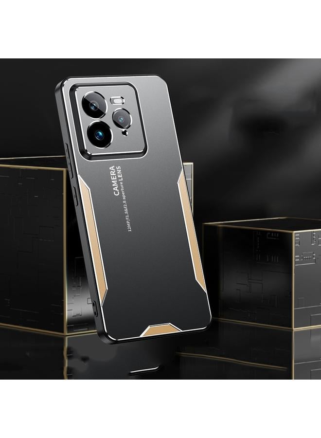 S-TOP Case For Realme GT7 Pro Blade Series TPU Hybrid Metal Phone Case - Image 3
