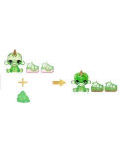 RAINBOW HIGH Jade, Green With Slime Kit & Pet, 11" Shimmer Posable Fashion Doll With Diy Sparkle Slime, Magical Yeti Pet. Fun Play Accessories, Great Toy Gift For Girls Kids Ages 4-12 Years  - Image 2