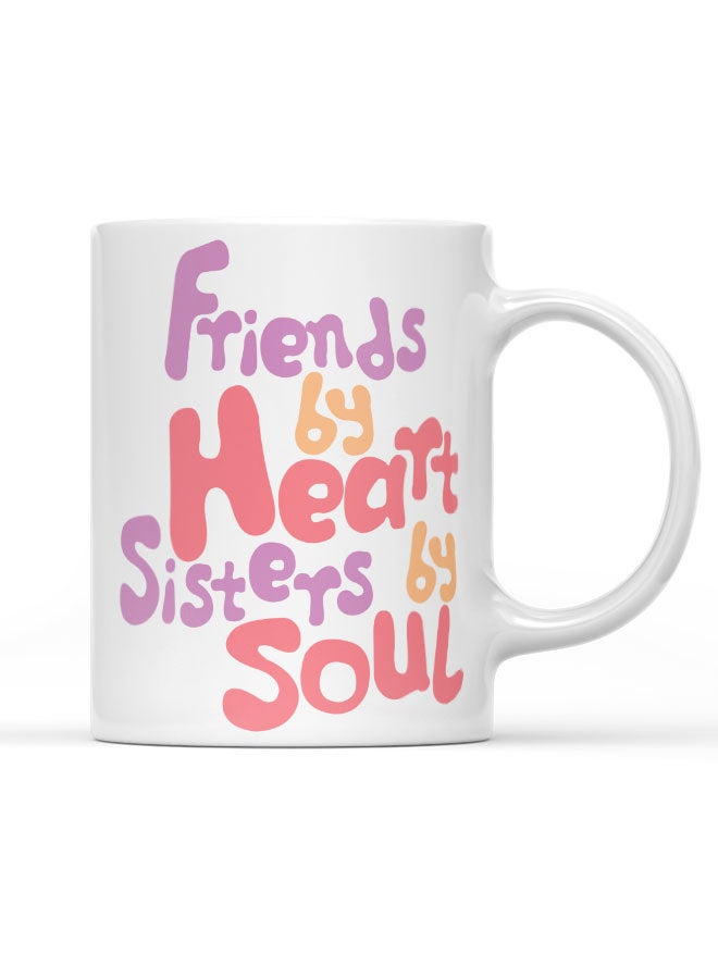 LIT فنجان قهوة هدية لأفضل الأصدقاء فكرة هدية فنجان أبيض هدايا BFF هدايا للأخوات والأصدقاء - Image 1