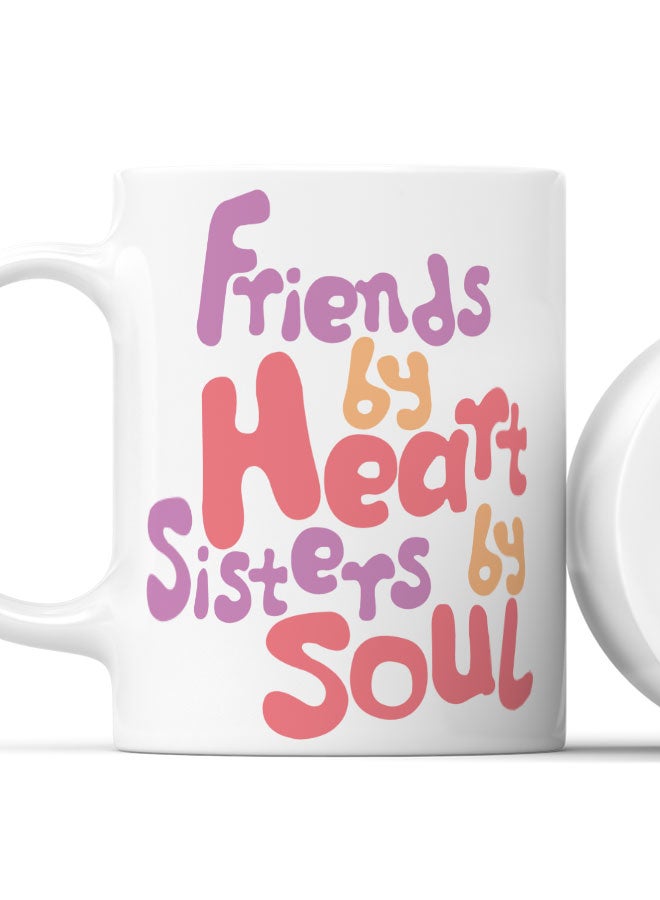 LIT فنجان قهوة هدية لأفضل الأصدقاء فكرة هدية فنجان أبيض هدايا BFF هدايا للأخوات والأصدقاء - Image 2