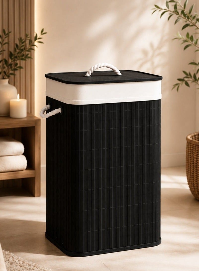Roman Gifts Large Laundry Basket Waterproof Freestanding Laundry Hamper Laundry Basket With Printed Letters for Clothes Toys in the Dorm and Family - Image 1