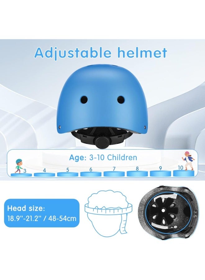 Top-rated 7-in-1 Kids Bike Helmet Set | Adjustable Safety Gear for Cycling, Skating, Skateboarding | Premium Protection for Boys and Girls (Ages 3-10) | Breathable, Easy-Clean, Strong Impact.  - Image 5