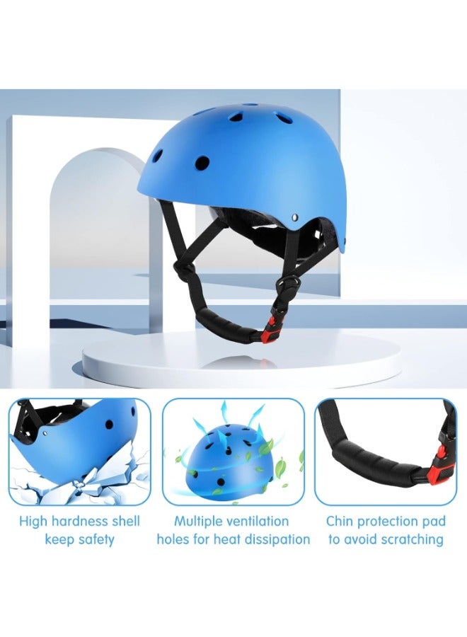 Top-rated 7-in-1 Kids Bike Helmet Set | Adjustable Safety Gear for Cycling, Skating, Skateboarding | Premium Protection for Boys and Girls (Ages 3-10) | Breathable, Easy-Clean, Strong Impact.  - Image 3