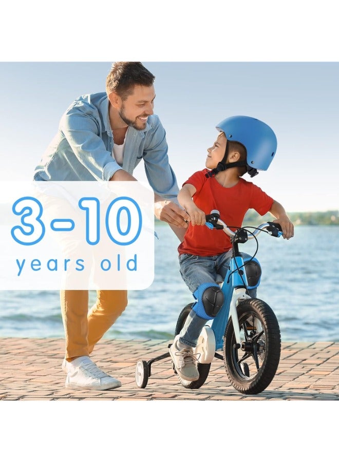 Top-rated 7-in-1 Kids Bike Helmet Set | Adjustable Safety Gear for Cycling, Skating, Skateboarding | Premium Protection for Boys and Girls (Ages 3-10) | Breathable, Easy-Clean, Strong Impact.  - Image 4