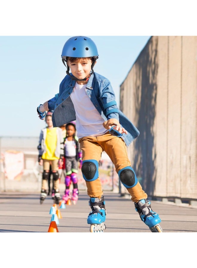 Top-rated 7-in-1 Kids Bike Helmet Set | Adjustable Safety Gear for Cycling, Skating, Skateboarding | Premium Protection for Boys and Girls (Ages 3-10) | Breathable, Easy-Clean, Strong Impact.  - Image 2