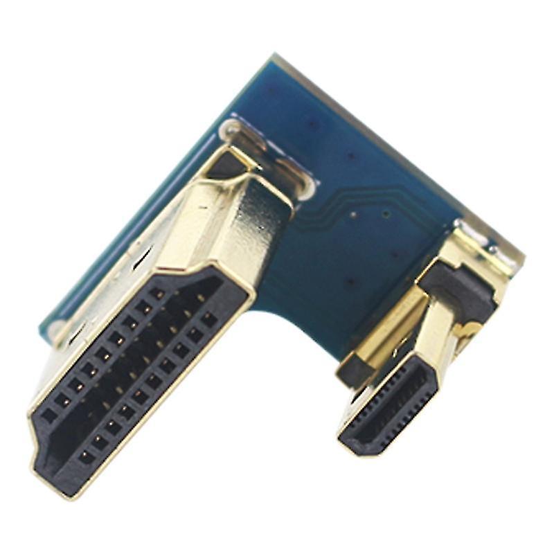 Micro Hdmi Adapter: Gold-Plated, Rigorously Tested - Shortens Hdmi Line For Neat Connection Hdmi Male Converter For Raspberry Pi 4B/3/2/1 And Raspberry Pi Lcd Tablet - Image 4
