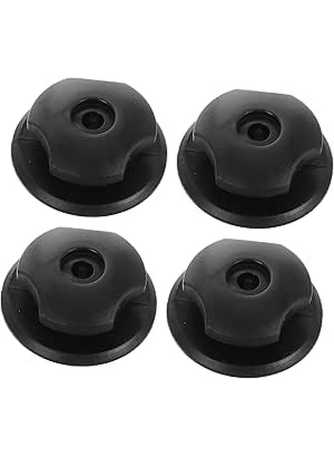 Universal 4 Pack Car Trunk Net Hooks Easy Install Rear Seat Storage Mounts Key Holder - Image 1