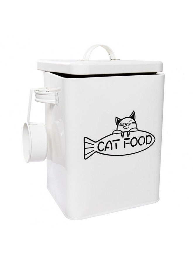 Vumdua Dog And Cat Food Storage Container, Farmhouse Pet Food Containers With Lid And Dry Food Scoop, Durable Airtight Great Gift For Pet Owners  - Image 1