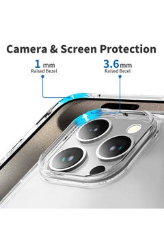 iPhone 15 Pro Max Case Clear Cover [Anti-Yellowing] Ultra Thin Silicone Shockproof Back Cases Transparent Protective Phone Case for Apple iPhone 15 Pro Max  - Crystal Clear - pzsku/Z4B41E5DF96E418D5E515Z/45/_/1699494947/2565eb99-ca42-47e9-80ac-1a97f797aecd