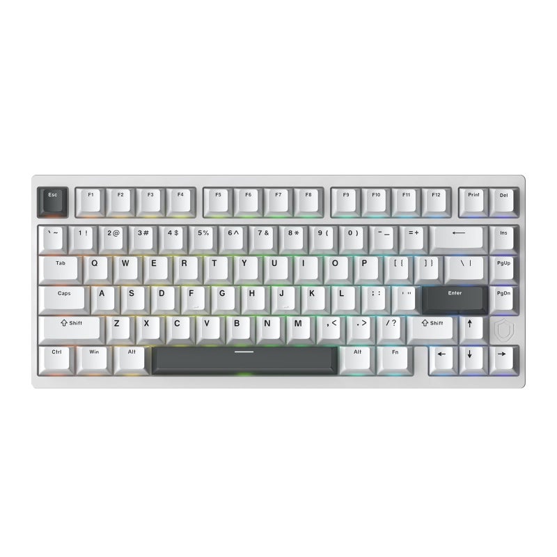 IROK MG75PRO 81 Keys Wired Magnetic Switch Mechanical Keyboard, Hall Effect, 8KHZ/ARGB/CNC Aluminum, Gasket Structure Gaming Keyboard(Silver - Image 1
