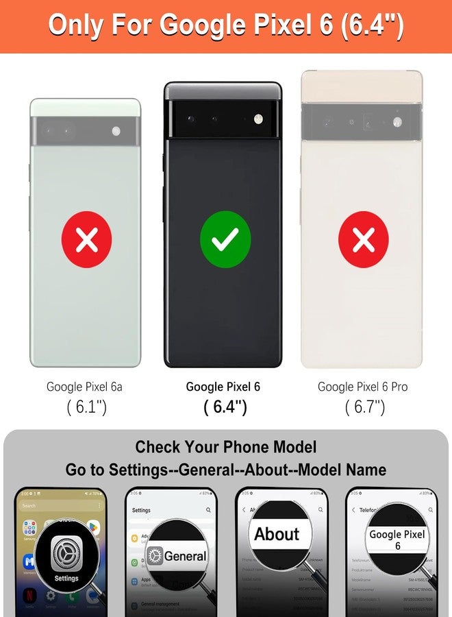 iCoverCase Compatible with Google Pixel 6 Case with Card Holder, Wallet Phone Case for Women Men [RFID Blocking] PU Leather Protective Wallet Case for Pixel 6 (Beige Leopard) - Image 2