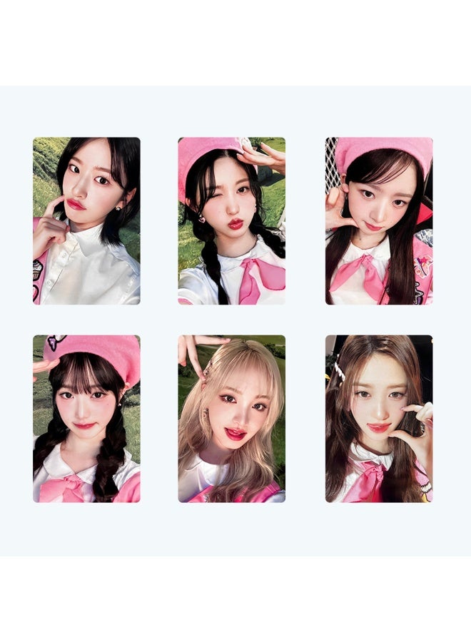 NIBEMINENT 6 Pcs Kpop IVE Lomo Cards Card For Fans Collection Gifts - Image 2