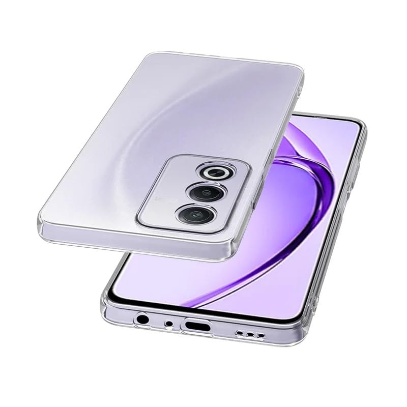 Realcase غطاء خلفي أنيق من السيليكون لهاتف أوبو A3 برو 5G | مقاوم للخدوش وحماية شفافة واضحة وصدمات غطاء خلفي لهاتف أوبو A3 برو 5G - Image 5