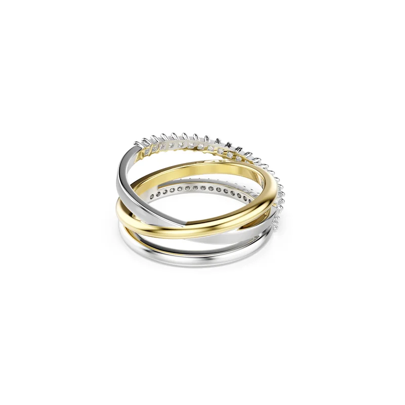 SWAROVSKI Re Hyperbola:3 Band Single Ring