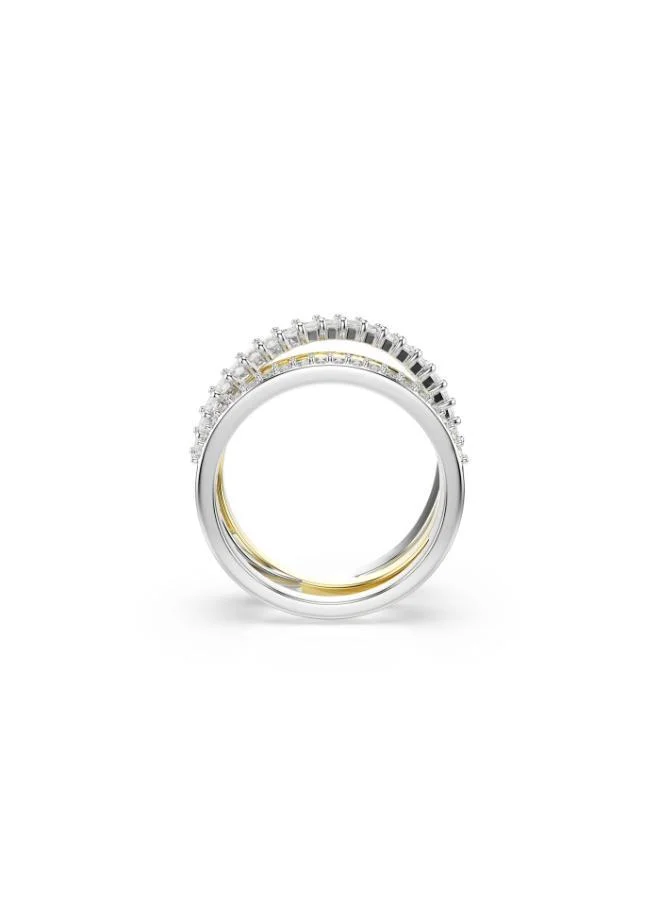 Swarovski  Re Hyperbola:3 Band Single Ring for Women | Best Price UAE