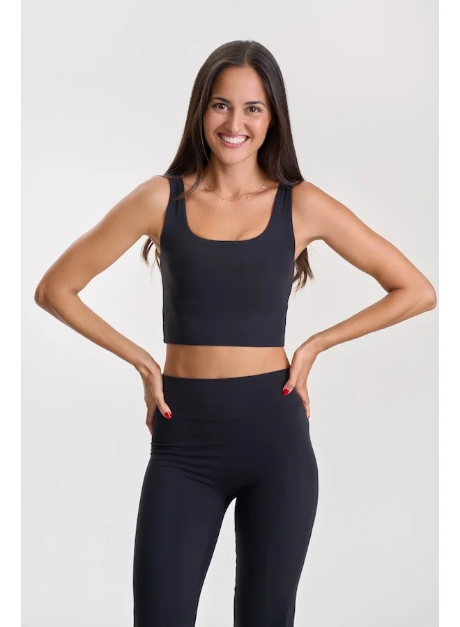 Amorxe Contour Women's Square Neck Tank Top with Removable Pads