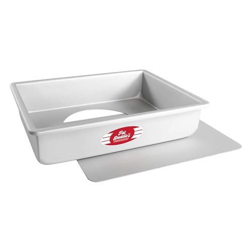 Fat Daddio's Fat Daddios POBCC9133 Anodized Aluminum Sheet Cake Pan with Removable Bottom 9 x 13 x 3 inch - Image 1