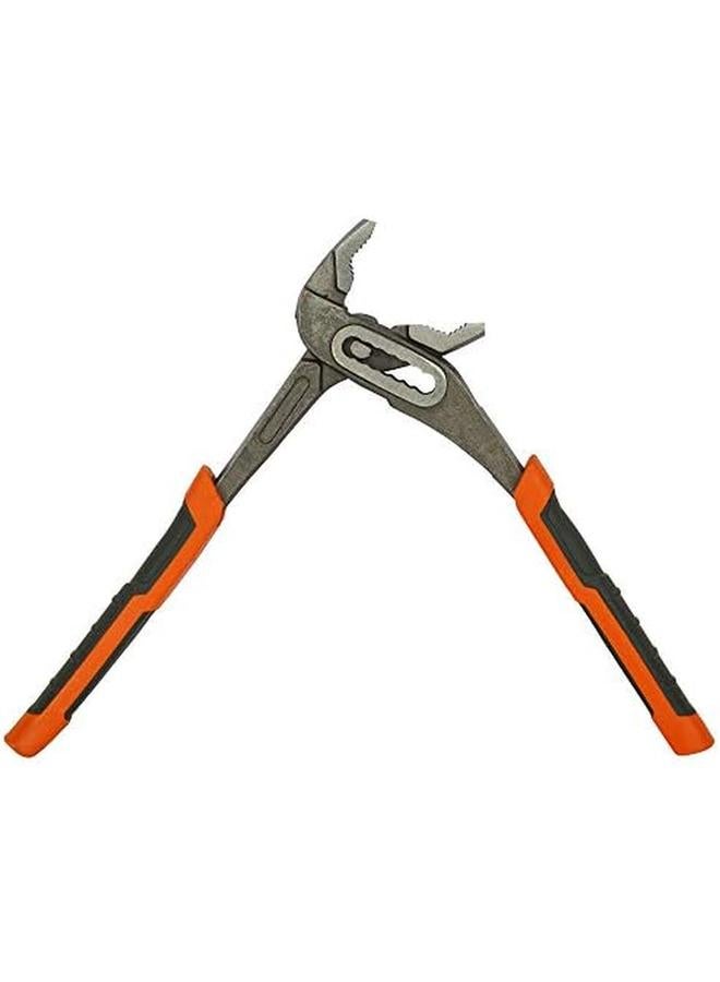 BLACK+DECKER 250Mm Bimaterial Steel Waterpump Pliers Orange Black Bdht81589 2 Years Warranty - Image 2