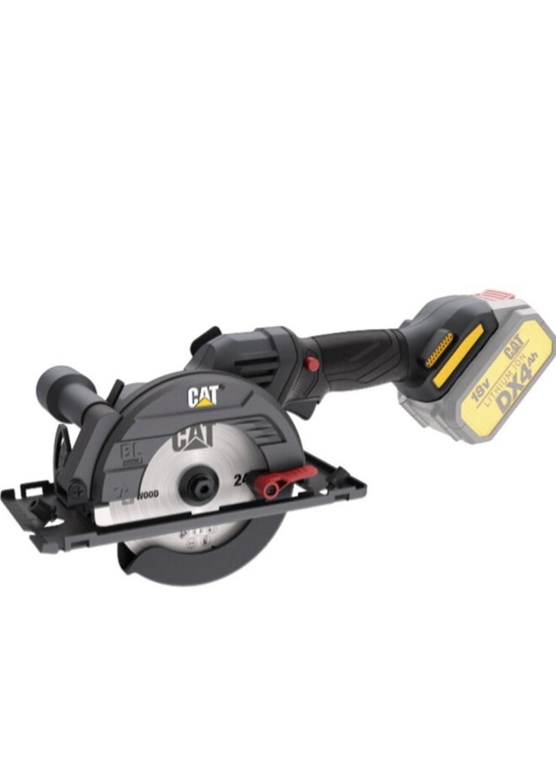 Catterpillar CAT DX5010 18V Cordless Circular Saw - Lightweight, Powerful, and Versatile for Woodworking and DIY Projects  - Image 2